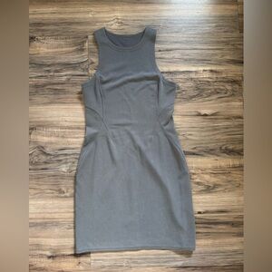 Lululemon Ribbed Softstreme Slim-Fit Tank Dress Size 8